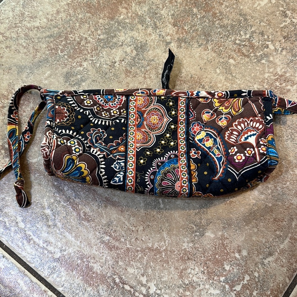 Vera Bradley Kensington Makeup Cosmetic Bag Made in USA